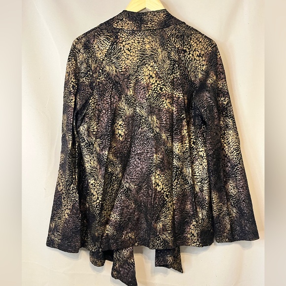 Chico's Black and Gold Jacket - Picture 3 of 6